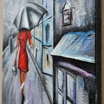 Lady in the Crimson Dress - Image 2
